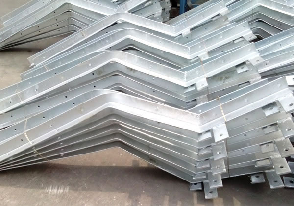 Galvanized cross a...