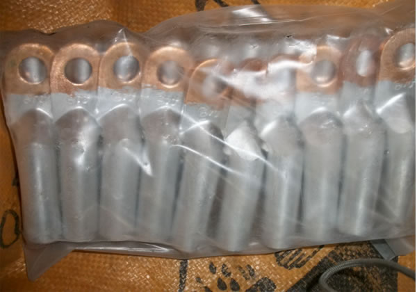 Copper and aluminum terminals